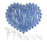 Molde de silicona multiusos para arte de uñas, fácil de usar y quitar, adecuado para todas las formas y longitudes de uñas, molde de silicona para arte de uñas