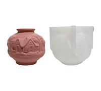 Molde de silicona multiusos para cabaña de árbol, vela perfumada hecha a mano, Artesanías hechas a mano, herramienta de cocina artística de fácil uso, molde de liberación rápida
