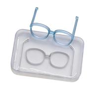 Molde de silicona multiusos para cara y gafas para artistas de arcilla con materiales seguros, suministros de manualidades para niños, moldes creativos de arcilla