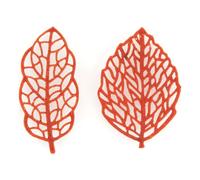 Molde de Silicona N° 24 Decoraciones Hojas Foresta 66x30 H 1mm - SILIKOMART