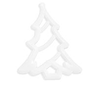 Molde de silicona navideño de resina, el mejor regalo, decoraciones navideñas de varias formas para habitación y coche (Serie de Navidad-Colgante del árbol de Navidad)