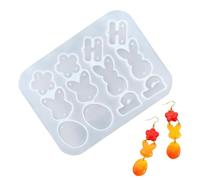 Molde de Silicona para Arettes Plantilla DIY de Pascua