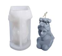 Molde de silicona para artista, yeso, hecho a mano, cera para hacer jabón, decoración del hogar, herramientas de manualidades, kit de fabricación de moldes de silicona