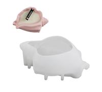 Molde de silicona para bricolaje, conchas marinas realistas, moldes de resina para velas perfumadas, moldes únicos de yeso de caracola, moldes de candelabro, molde de resina epoxi