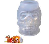 Molde De Silicona Para Calavera Matriz De Decoración Gótica DIY