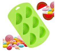 Molde de silicona para caramelos, 6 compartimentos, apto para lavavajillas, herramientas para hacer dulces, para entusiastas, amigos, estudiantes, adultos, hombres, mujeres, fiestas de cumpleaños