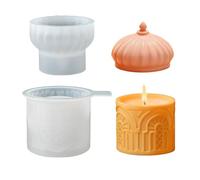 Molde de silicona para casa decorativa para manualidades de resina, organizador de joyas estable, decoración del hogar, caja de regalos, herramienta de fabricación de herramientas de fabricación