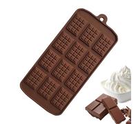 Molde De Silicona Para Chocolate - Barra De Pieza Profunda, Antiadherente Flexible | Hacer Barra Casera, Dulce De Caramelo, Utensilio De Cocina, Molde De Gelatina Reutilizable, De Pastelería P