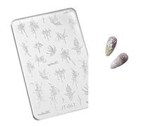 Molde de silicona para clavos, molde de tallado epoxi de cristal, moldes de decoración de uñas, moldes de silicona para hacer joyas, herramientas de decoración