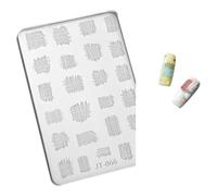 Molde de silicona para clavos, molde de tallado epoxi de cristal, moldes elegantes para adornos, herramientas de fabricación de joyas de silicona, accesorio de uñas de moda