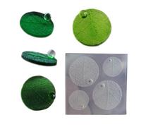 Molde de silicona para colgante de joyería de alta calidad para creación artística de agua y patrones en resina y jabón, molde de fácil liberación