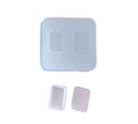 Molde de silicona para comida en miniatura, de Bandeja de postres, Moldes de resina UV, accesorios para casa de muñecas, herramienta para hornear en la cocina, molde artesanal