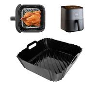 Molde de silicona para COSORI Freidora de Aire Duradera 4,7L CAF-L501, Accesorios reutilizables Freidora de Aire insertos de silicona para Ninja MAX PRO Freidora de aire, 6,2L AF180EU
