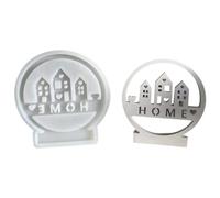 Molde de silicona para crear decoraciones individualizadas, hecho a mano, para decoración del hogar, para entusiastas de las manualidades, llamativas decoraciones del hogar, molde de silicona