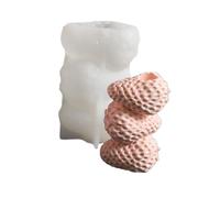 Molde de silicona para crear soportes apilados que añade calidez y creatividad a cualquier espacio para decoración del hogar, moldes apilados