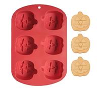 Molde de silicona para cubitos de hielo, molde de silicona para calabaza, molde de silicona para cubitos de hielo, molde de calabaza para Halloween