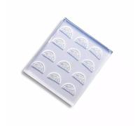 Molde de silicona para decoración de joyas con forma de rodajas de limón para proyectos de arte y exhibiciones de estantes, suministros de fabricación de joyas