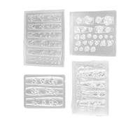 Molde De Silicona Para Decoración De Uñas 3D Multiusos Con Decoración De Patrones De Mariposas Y Rosas Para Elaborar Un Molde De Silicona Acrílico Único