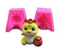Molde de silicona para decoración del hogar, con forma de serpiente, adorno para chocolate, yeso, joyería, suministros para pudín, fondant