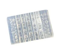 Molde De Silicona Para Decoración Uñas Accesorios Decorativos Con Tema Oso Postre Entusiastas Del Entrenamiento Manicura Y La Belleza Molde Uñas Silicona Reutilizable