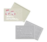 Molde de silicona para dinero de Navidad, moldes de arcilla, calcetín de copo de nieve, muñeco de nieve, molde de resina para Acción de Gracias, vacaciones, fiesta de cumpleaños, hogar