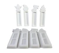 Molde de silicona para dinero | Moldes de de Navidad de 4 cavidades - Molde de desmoldeo rápido | para manualidades en el aula, reuniones de vacaciones, fundición en casa