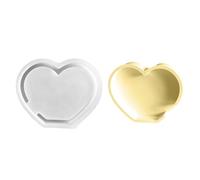 Molde de silicona para el Día de la Madre, molde de resina epoxi, forma de corazón, artesanías de alimentos para mujeres