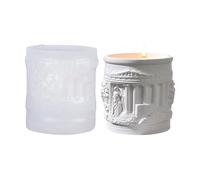 Molde de silicona para fabricación de velas y resina, arte de diosas, artemisas, tazas de almacenamiento, manualidades, diseños nórdicos, decoración del hogar