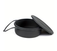 Molde de Silicona para Flan de L, 40 oz, Compatible con Instant Pot de 3, 6 y 8 qt, Molde para Custard, para Flan con , Molde para , Estriado, para Horno. ¡Ideal para Cupcakes y Pudines!