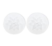 Molde de Silicona para Flores, 2 Unidades - Resistente a Altas Temperaturas y Reutilizable, para Repostería (Chocolate, Fondant, Jabón), Velas Aromáticas, Yeso y Manualidades