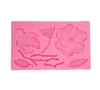 Molde de Silicona para Flores 3D, Herramienta Flexible para Manualidades, Resina, Vela, Cera, Chocolate - Durable, Antiadherente, Ideal para Decoración y Repostería