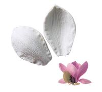 Molde de silicona para flores de lirio magnolia floral pétalo multiusos para hojas de flores de pasta de goma para decoración de pasteles, chocolate, azúcar, decoración de pasteles, arcilla
