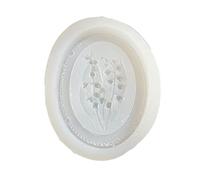 Molde de silicona para fondant de chocolate fácil de limpiar, hermoso molde de silicona con forma de flor para entusiastas, moldes de resina, joyería de silicona