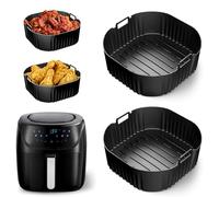 Molde de silicona para freidora de aire caliente, accesorio para freidora de aire caliente Russell Hobbs, 2 unidades para horno para freidora de aire caliente Russel Hobbs, 4 L, uso de silicona para