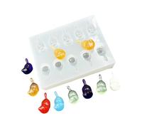 Molde de silicona para gatos pequeños acostados adecuado para hacer piezas de joyería únicas, collares, aretes con molde para gatos propensos a desmoldar impecables