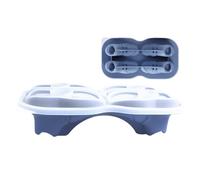 Molde de silicona para hacer cubitos de hielo, pequeño para frigorífico, apto para alimentos, fácil extracción, forma de zapatos, resistente a las heladas, para cócteles, whisky, refrescos y postres