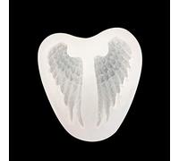 Molde de silicona para hacer joyas, diseño de alas de ángel malvado