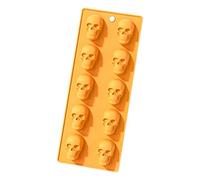 Molde de silicona para Halloween | Molde de chocolate de Halloween | Moldes de silicona para hornear galletas, calabazas, fantasmas, murciélagos, dibujos animados, cubitos de hielo, chocolate