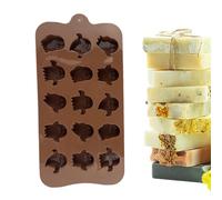 Molde de silicona para Halloween, versátil, antiadherente, molde para repostería, chocolate, dulces, resina, herramienta de manualidades suave y reutilizable, para postres espeluznantes