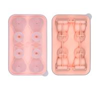 Molde de silicona para hielo | Molde de silicona 3D para cubitos de hielo con forma de gato, molde de gato para cocina, para whisky, cócteles, vino, bourbon, cocina, , bebidas, comida, camping