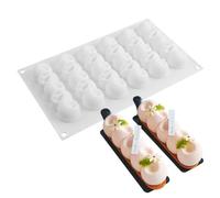 Molde de silicona para hornear, bolas de hilo, chocolate, dulces, galletas, tartas, gelatina, hielo, set para hacer jabón