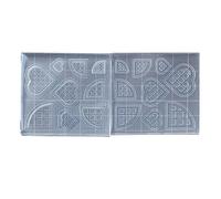 Molde de silicona para hornear galletas, chocolate, caramelos, moldes de fundición de resina, herramientas de decoración de pasteles, kit de herramientas de resina, decoración de pasteles