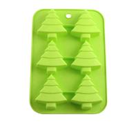 Molde de silicona para hornear PARK6 con forma de árbol de Navidad, ideal para pasteles, chocolates,