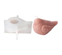 Molde de silicona para jabón, moldes de silicona con forma de animal, moldes de arcilla para hacer jabón, manualidades de resina