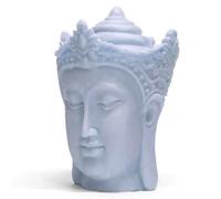 Molde de Silicona para Jabones: Buda con Corona nº3 | Ideal para Velas Artesanales y Base de Glicerina | Cabeza de 8,5 cm de Altura.