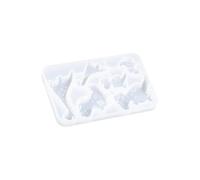 Molde de silicona para joyas en forma de dinosaurio, tamaño compacto para resina epoxi, encantamientos y producciones de arte dinosaurio fundición de silicona