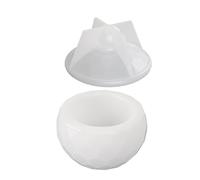 Molde de silicona para maceta, caja de almacenamiento con forma de trapezoide, molde de hormigón y yeso en maceta, resina epoxi de cristal en maceta, moldes de silicona