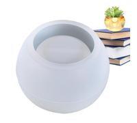 Molde de silicona para maceta, Moldes para Jardineras de Concreto, Moldes de hormigón de silicona para cenicero de resina epoxi DIY, jabón, vela, portalápices, cuenco de maceta, cemento de yeso de ar