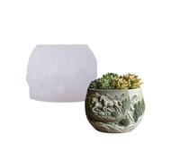 Molde de silicona para maceta, para manualidades, resina, joyería, decoración, múltiples materiales de manualidades, molde de silicona para caballos