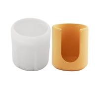 Molde de silicona para macetas, base de fundición elástica, textura de liberación suave, estructura estable al calor, forma artesanal multiusos, ideal para decoración hecha a mano, soporte para